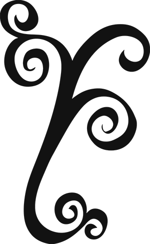 Semi Precious Stones, Ceramics, Pearls And Castings, - Swirl Design Clip Art (300x487)