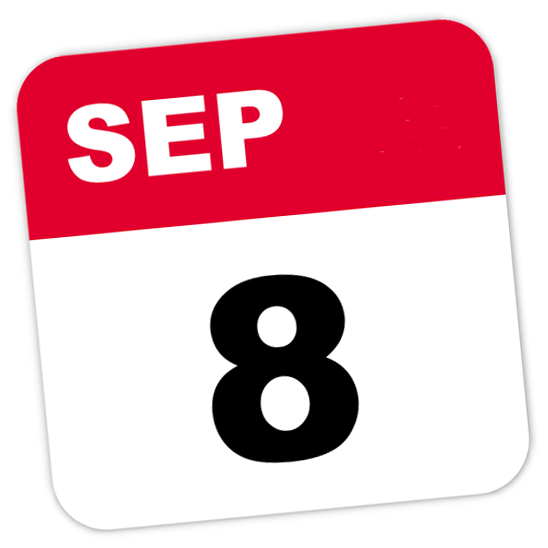 School Starts At - Circle (548x548)