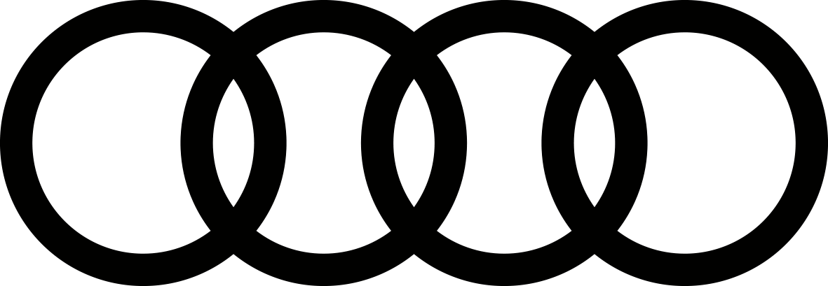 As Part Of Its 70-year Old Relationship With The Volkswagen - Audi Logo Vector File (1181x409)