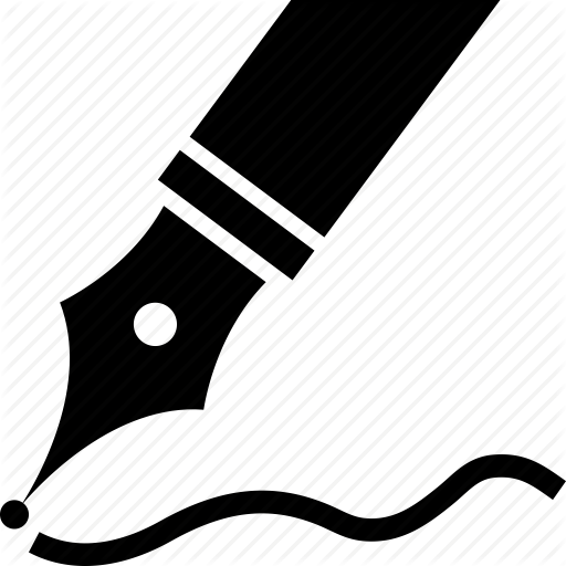 Ink Pen - Pen Nib Clipart (512x512)