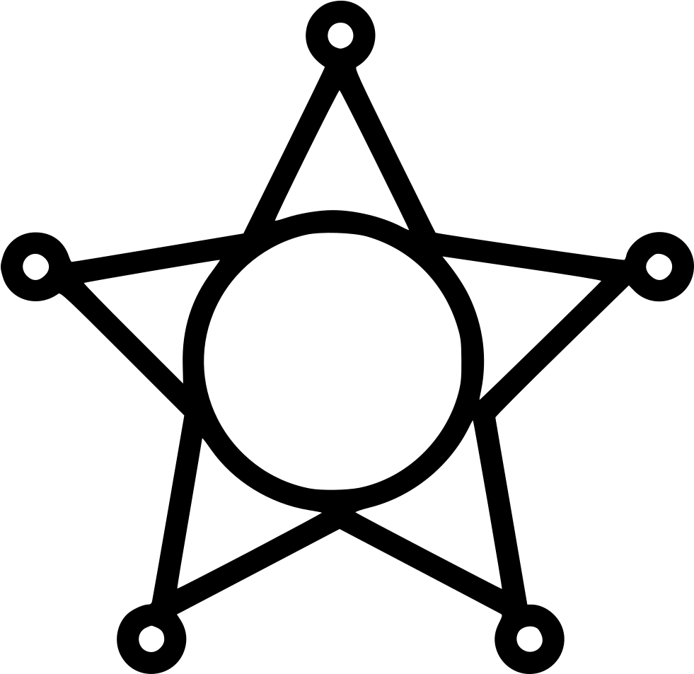 Sheriff Badge Comments - Curvy Starminx (981x953)