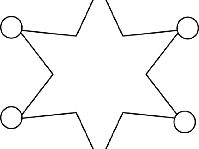 Sheriff Badge Clipart - Police Sheriff Badge Clipart (640x480)