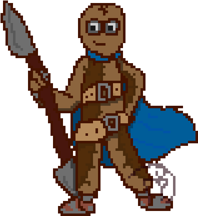 Pixel Sprite By Stichpunk-0 - Cartoon (500x500)