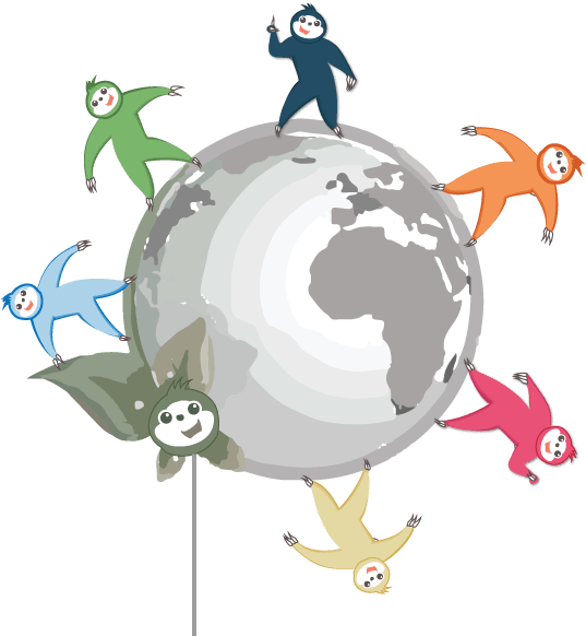 Our Hammock Community - Sloth (537x582)