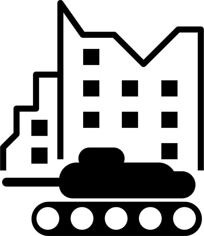 Militar Tank In City Street Comments - Iconos Militar Png (844x980)