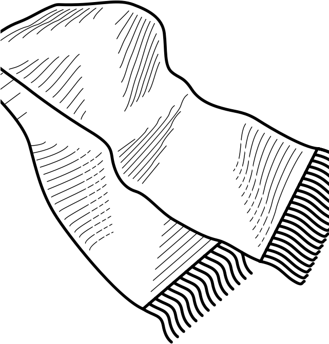 Free Valentina Jacket M4 Free Various Clothing - Cloth Drawing Black And White (640x800)