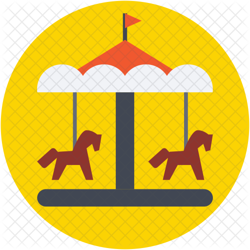 Horse Carousel Icon - Carousel (512x512)