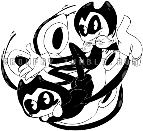 Splatoon Bendy (500x478)