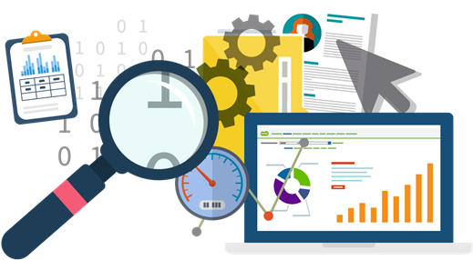 Database Clipart Analytic - Data Analysis (520x294)