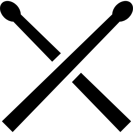 Drumsticks Free Icon - Pitch Forks (512x512)