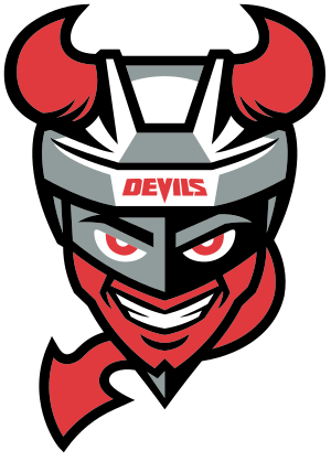 Binghamton Devils Logo - Binghamton Devils Logo (300x419)