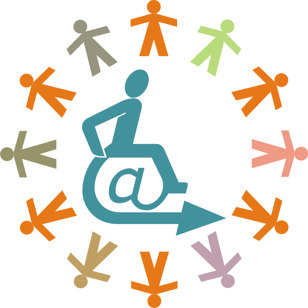 Web Accessibility - Paper Doll Circle Vector (1024x1024)