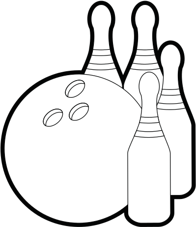 Isolated Bowling Ball And Pin - Skittles (sport) (550x550)