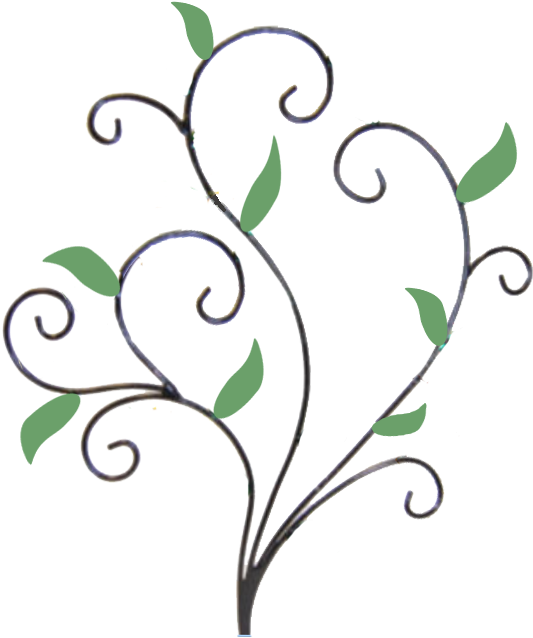 Curlycue-branch Birds And Twigs - Curlycue-branch Birds And Twigs (645x650)