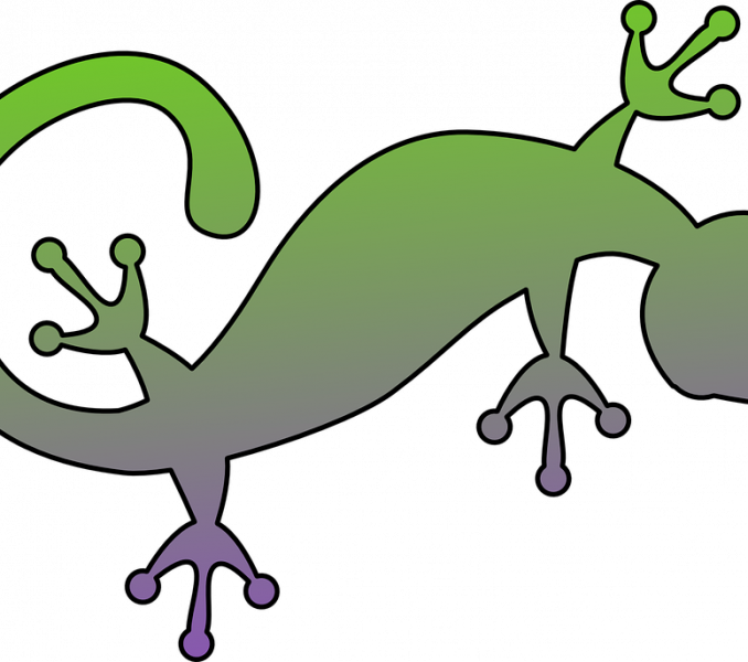Gecko Images Cartoon Cartoon Lizard Clip Art Cartoon - Gecko (678x600)