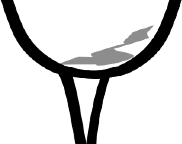 Glass Clipart Coloring - Chardonnay S'il Vous Plait Rectangle Magnet (640x480)