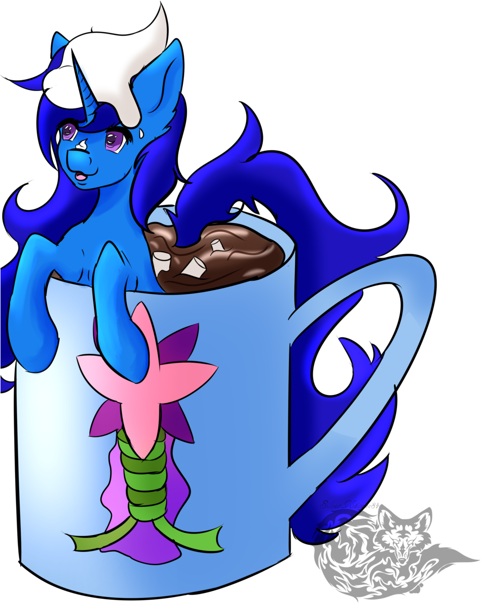 Silverkitsune84, Chocolate, Cute, Female, Food, Hot - Cartoon (1024x1280)