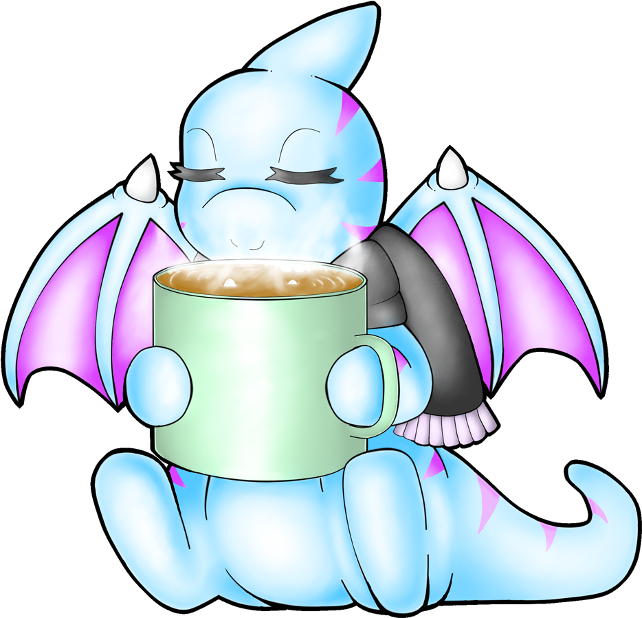 Shoyru And The Hot Chocolate Attack By Heatbish - Cartoon (960x914)