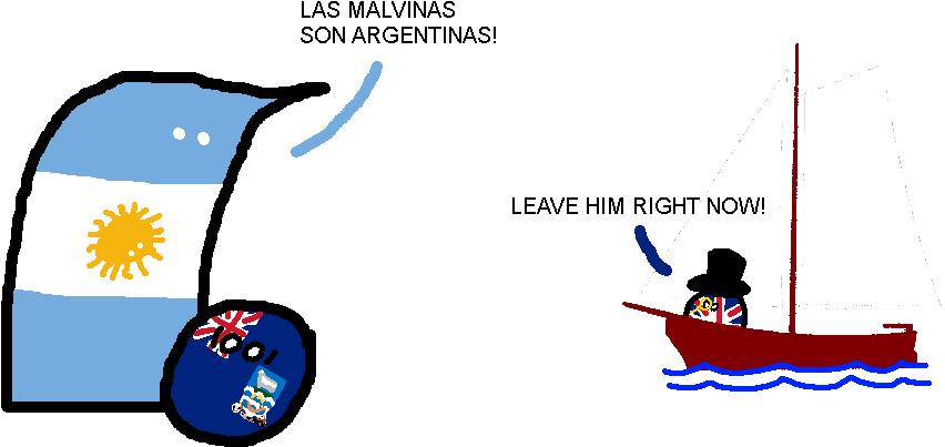 Falklands War - Countryballs Falklands War (1018x500)