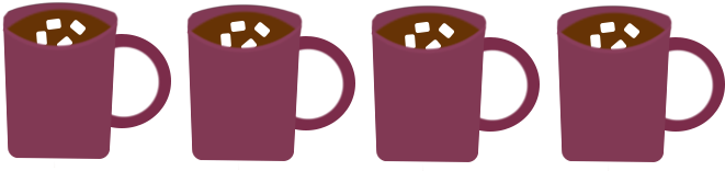 Four Out Of Five Mugs Of Hot Chocolate - Four Out Of Five Mugs Of Hot Chocolate (900x200)