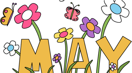 May 2, 2014 By Casey Francis - May Clipart (520x281)