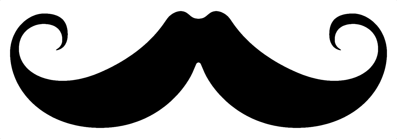 Brown Hair Clipart Mexican Mustache Pencil And In Color - Moustache (1600x560)