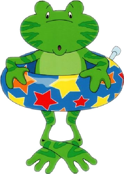 Baby Animals Clip Art Download - Summer Frog Clip Art (600x600)