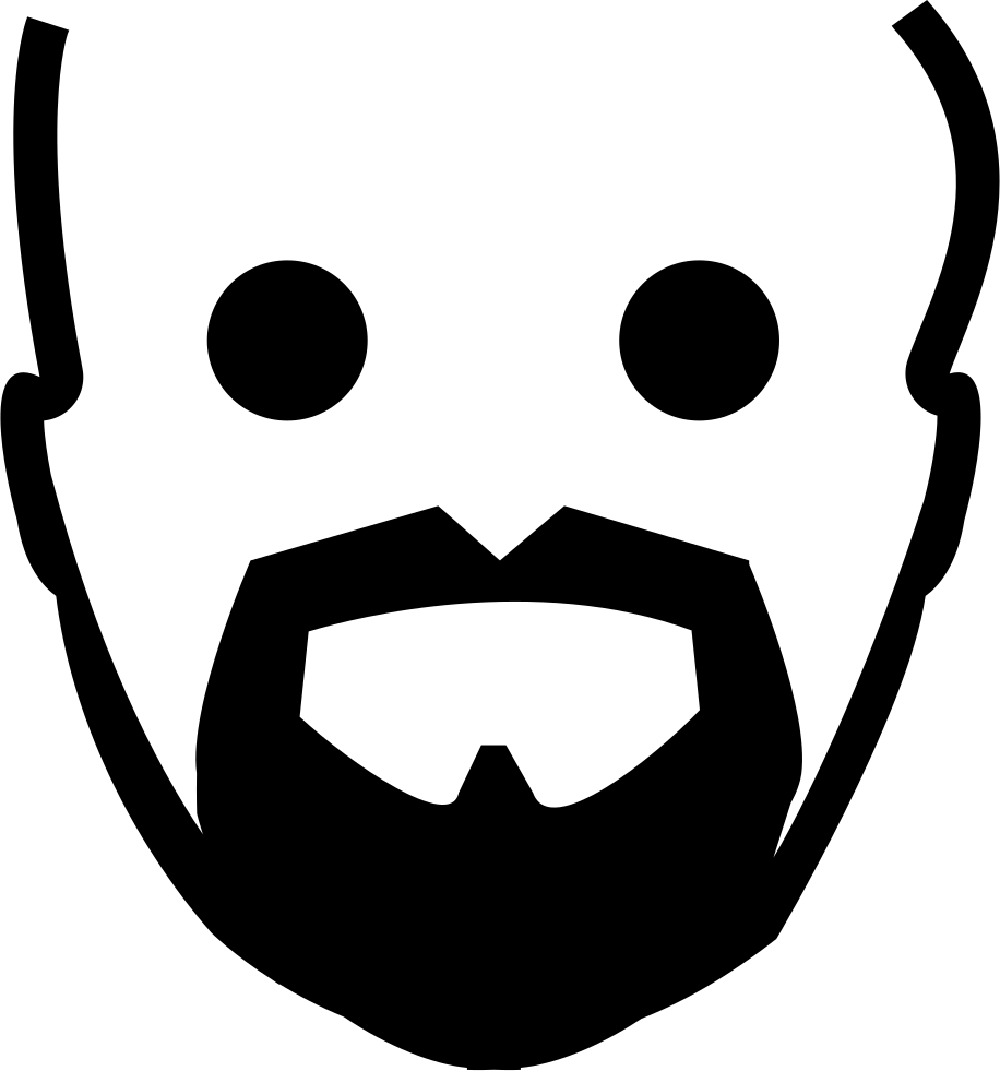Goatee Beard Comments - Goatee Logo (916x981)