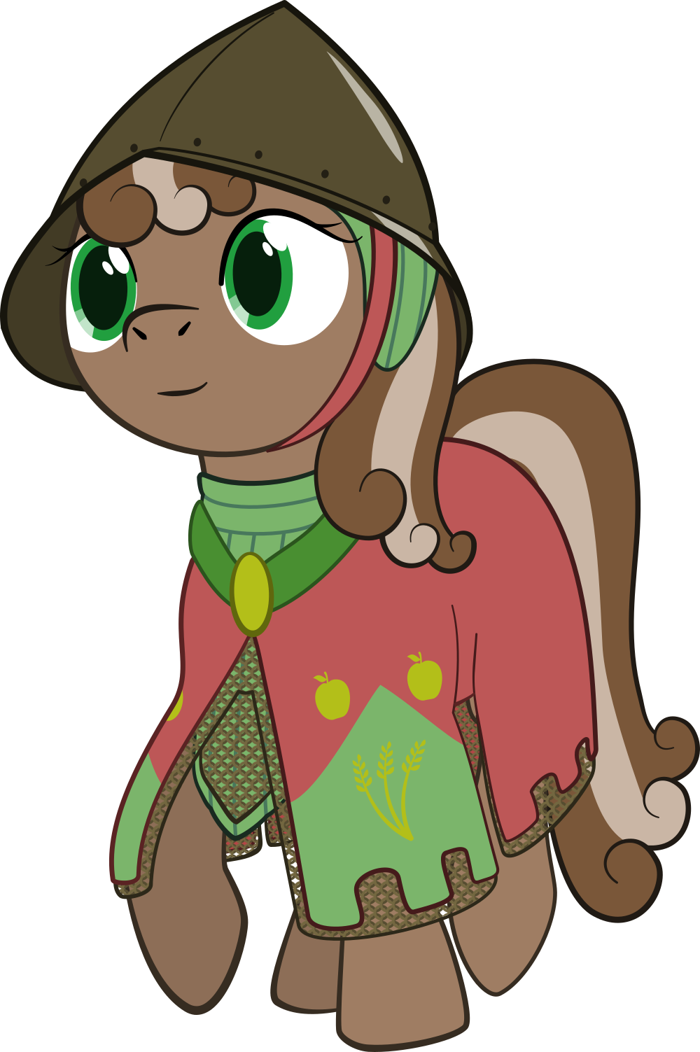 Another Vector Of The Character Chivalric Ward, This - Barding (1000x1503)