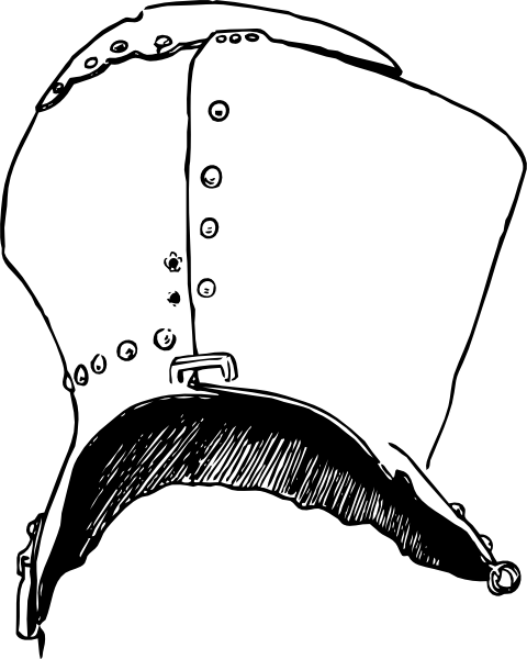 Helmet 2 Clip A Knight Helmet Clip Art Png - Helmet (480x600)