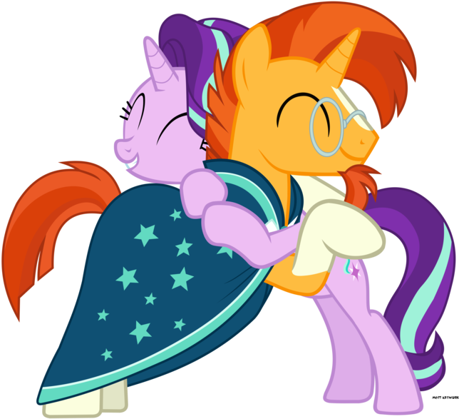 Absurd Res, Artist - Starlight And Sunburst Hugging (656x600)