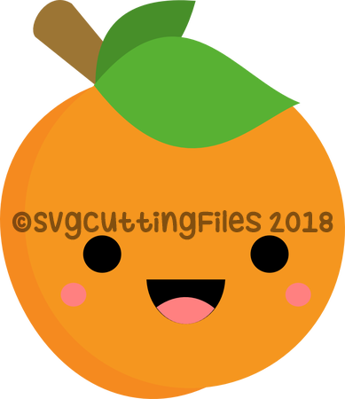 Simple Kawaii Peach - Simple Kawaii Peach (389x450)