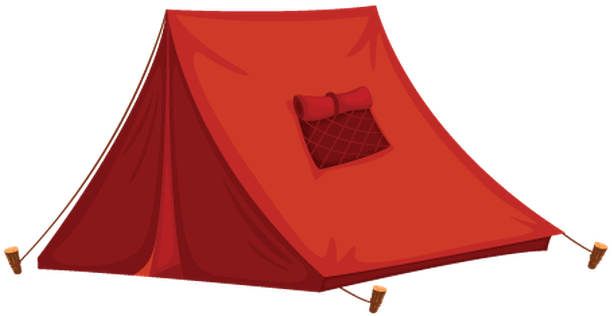 Tent Clipart Transparent - Tent Clipart Transparent Background (710x352)