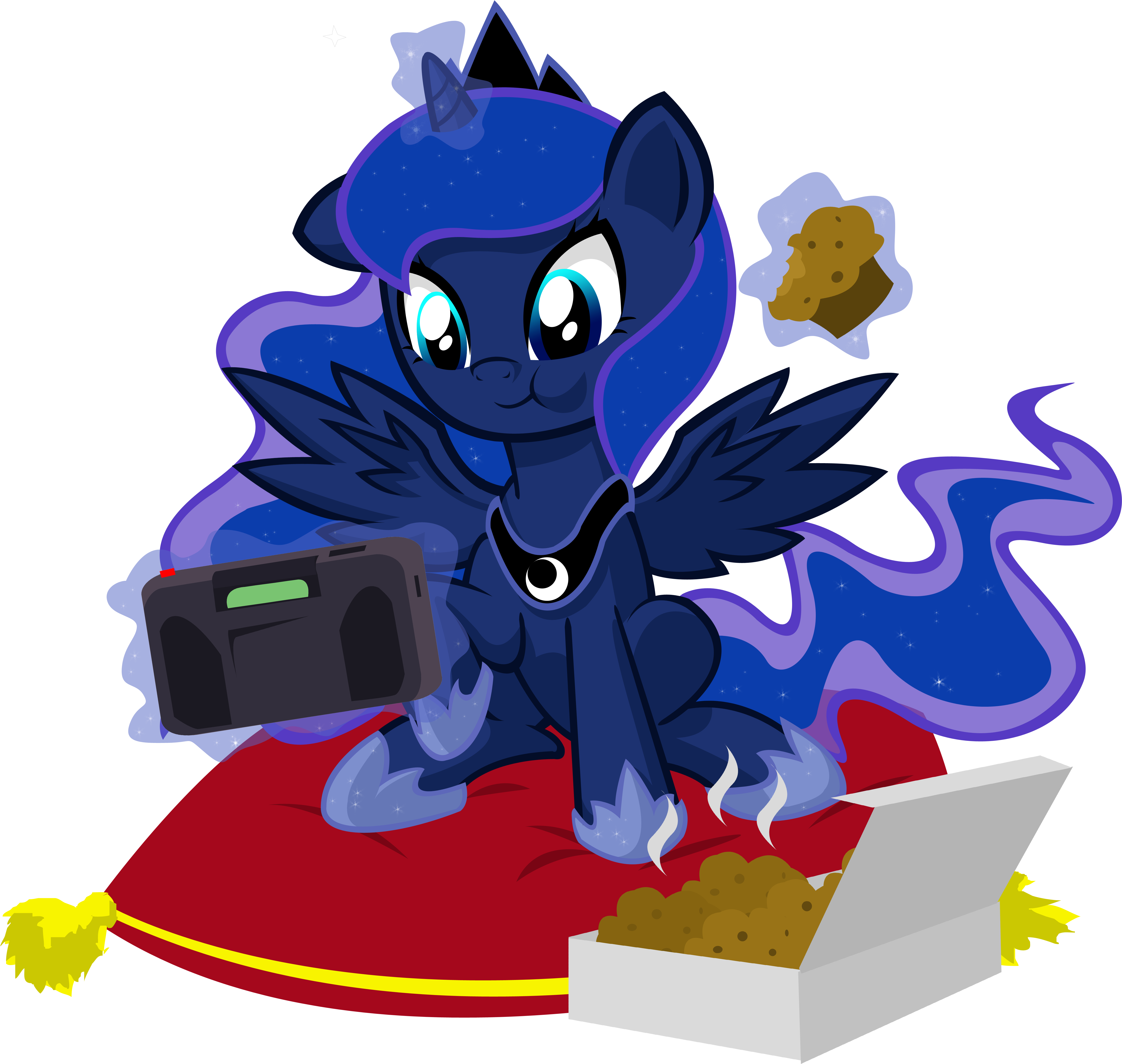 Princess Luna Rarity Princess Celestia Sweetie Belle - Retro Gamer (5000x5000)