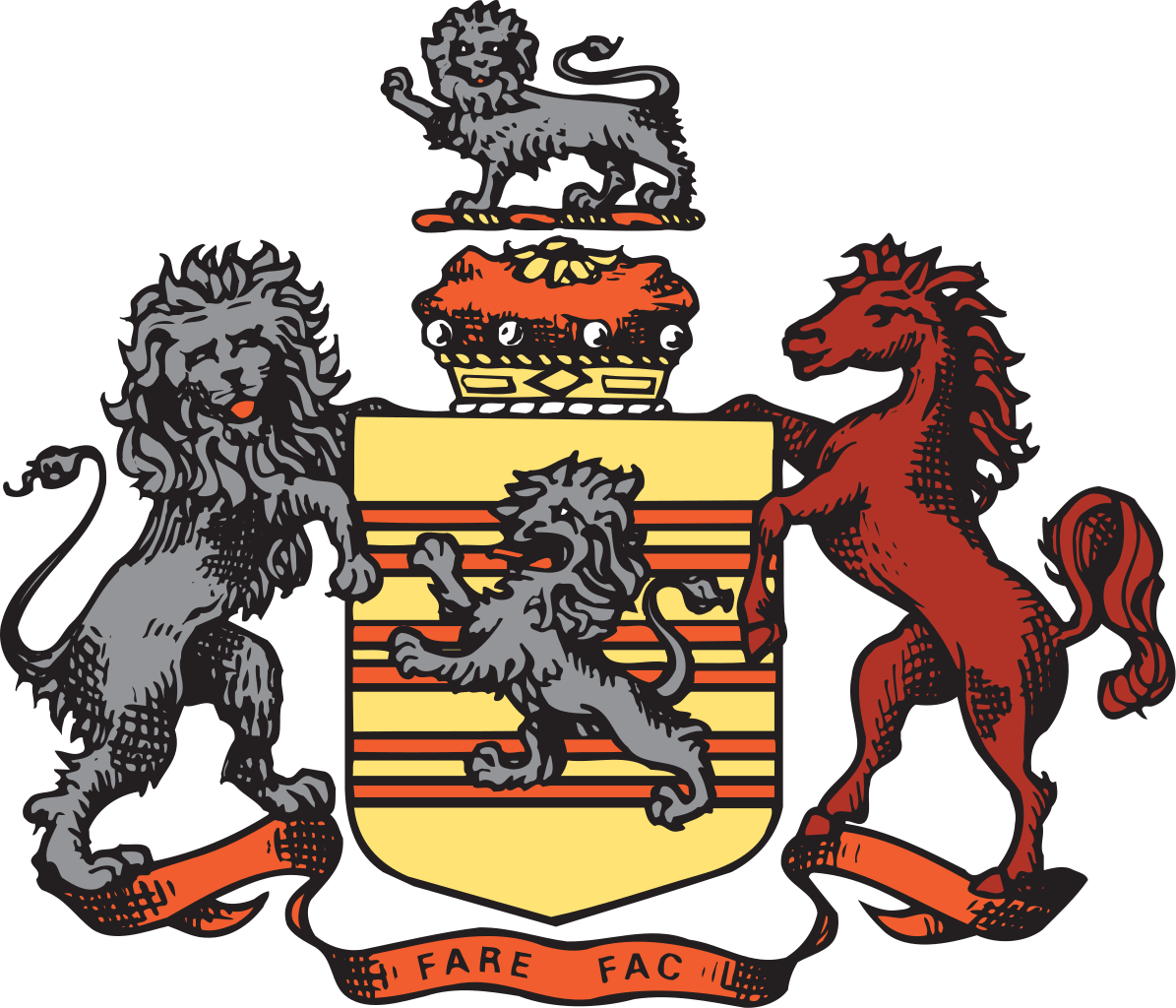 Coat Of Arms Of Fairfax County, Virginia - Fairfax County Government (1195x1024)