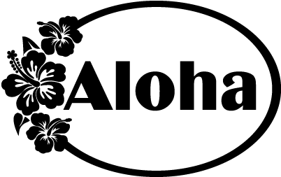 Aloha - Decoration Vinyl Sticker Vinyl Tribal Tattoo Design (450x450)