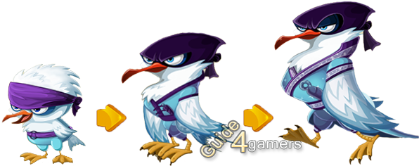 Kung Fu Pets Arctic Tern Growth - Kung Fu Pets Air Eagle (610x240)