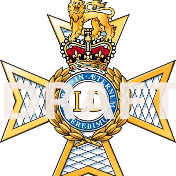 Military Insignia Bookmark - Royal Military Academy Sandhurst (600x600)