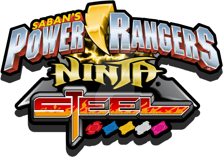 Power Rangers Ninja Steel Logo V3 By Joeshiba - Power Rangers Legendary Ranger Power Pack (1024x648)