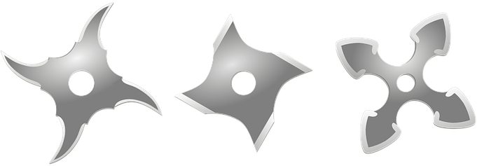 Ninja Star Weapon Metal Arms Sharp Ninja N - Arma Ninja (680x340)