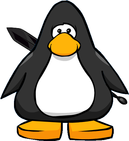Ninja Sword Player - Penguin Popcorn (502x500)
