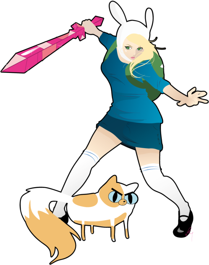 Fionna And Cake By Smexy-ninja - Fionna And Cake (894x894)