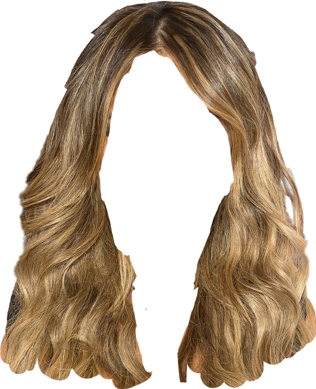 Hair Wig Stickers Beauty Blonde Beautiful Girlstuff - Wig Stickers (1024x1262)
