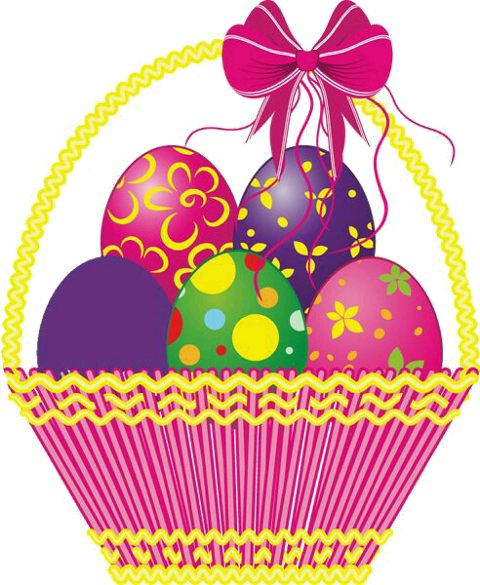 Easter Basket Clip Art Free (480x585)