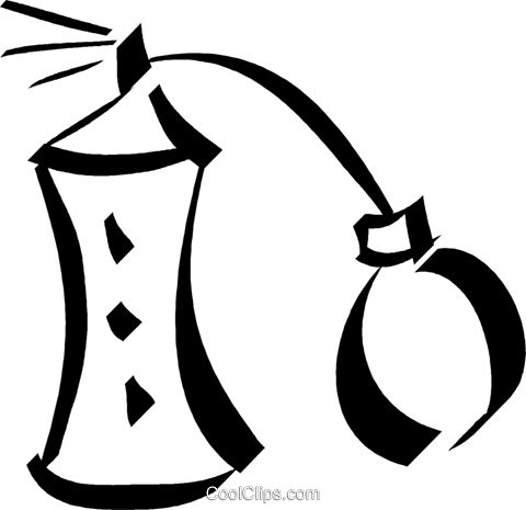 Perfume Royalty Free Vector Clip Art Illustration - Perfume Royalty Free Vector Clip Art Illustration (480x465)