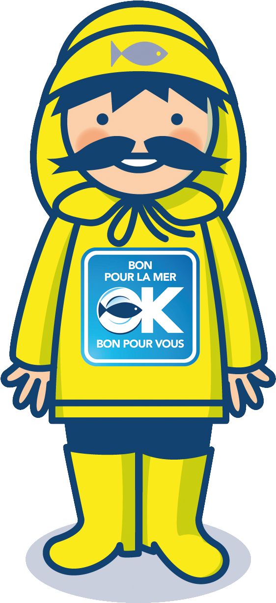 Poissonnier Détouré Pêcheur Détouré - Fisherman (827x1772)