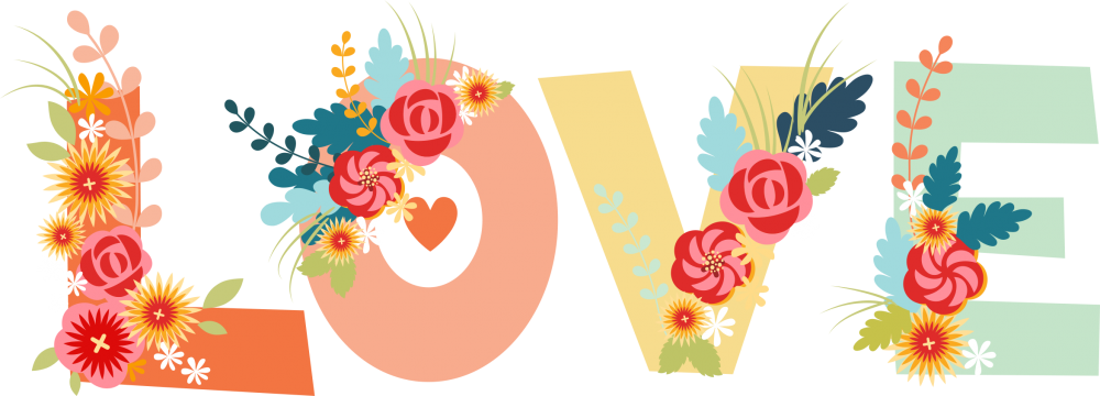 Download Love Png File - Love Clip Art Free (1000x360)
