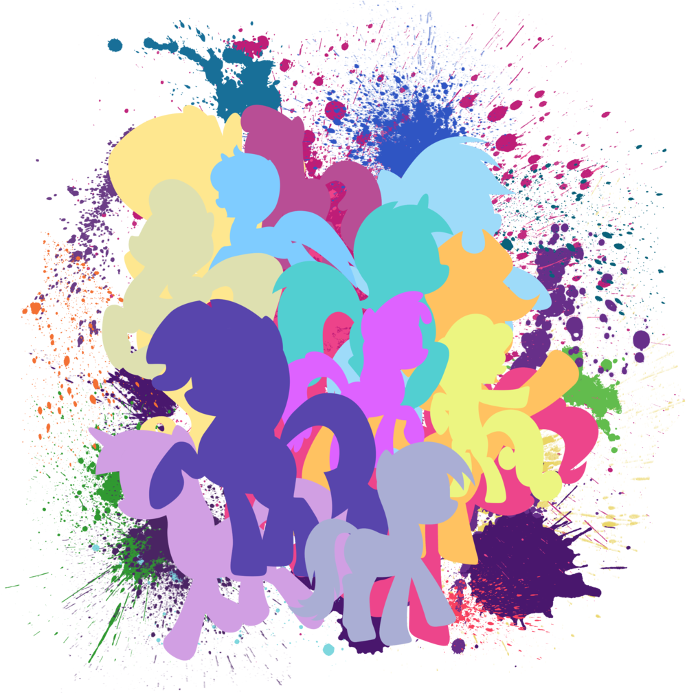 Tardifice, Berry Punch, Berryshine, Bon Bon, Carrot - Illustration (1024x1024)