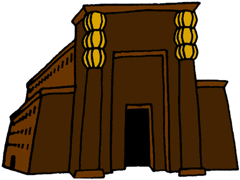 Now We Are Going Out Of Solomon's Temple To The Third - Solomon Build The Temple (600x400)