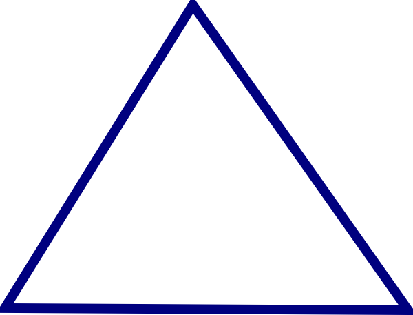 Равнобедренный треугольник символы
